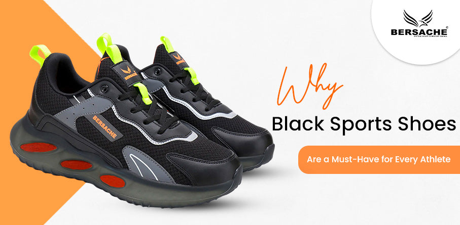 Why Black Sports Shoes Are a Must-Have for Every Athlete, Black Sports Shoes