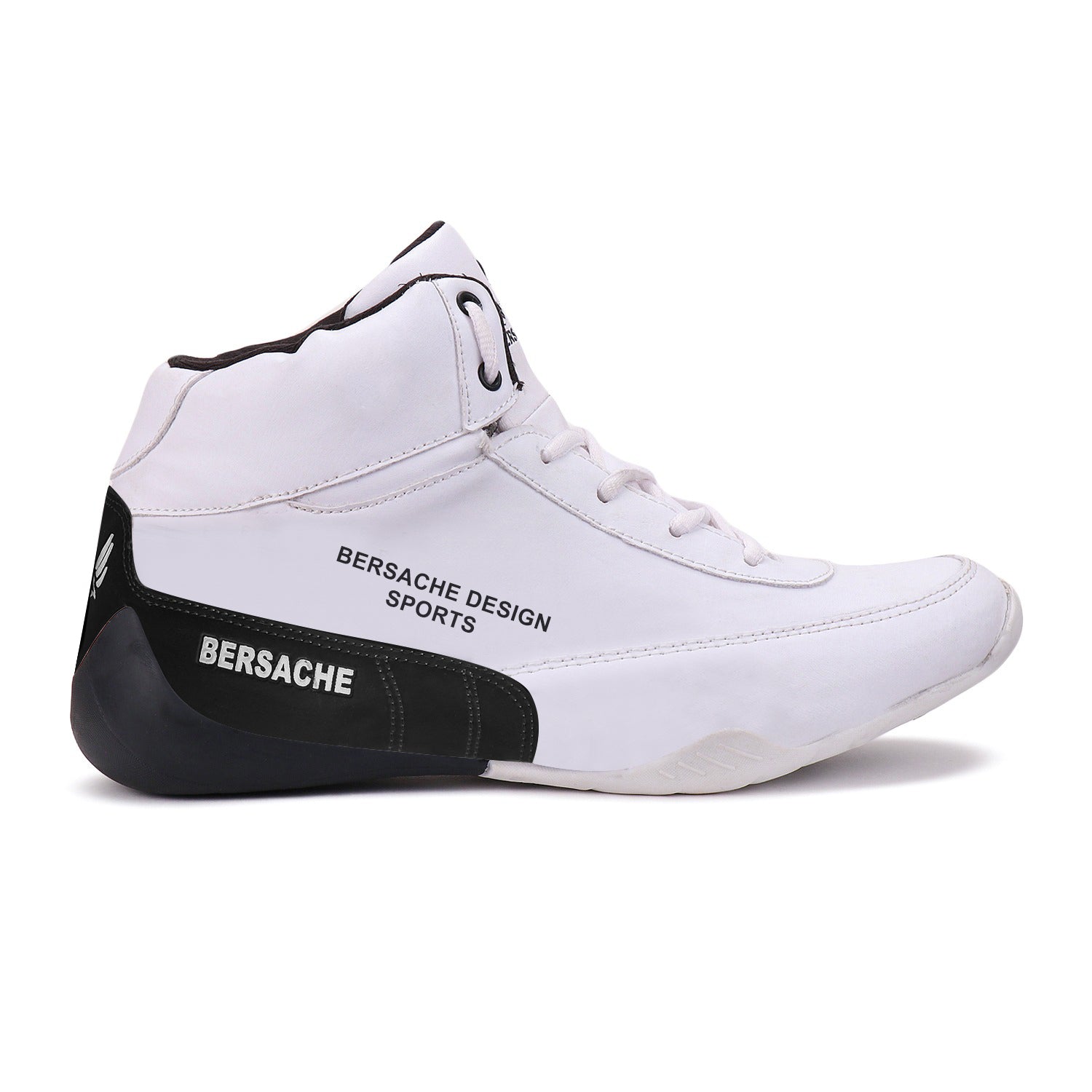 Bersache Casual Sneaker Shoes For Men (White-9016).