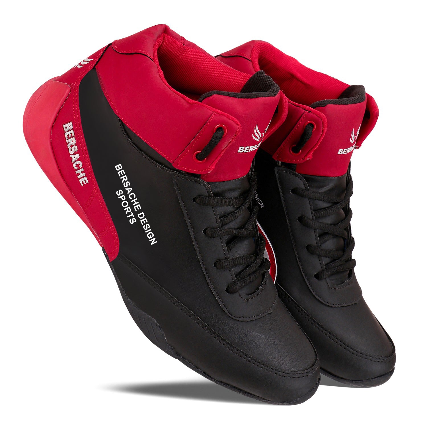 Bersache Casual Shoe With High Quality Sole(Red) - 9015