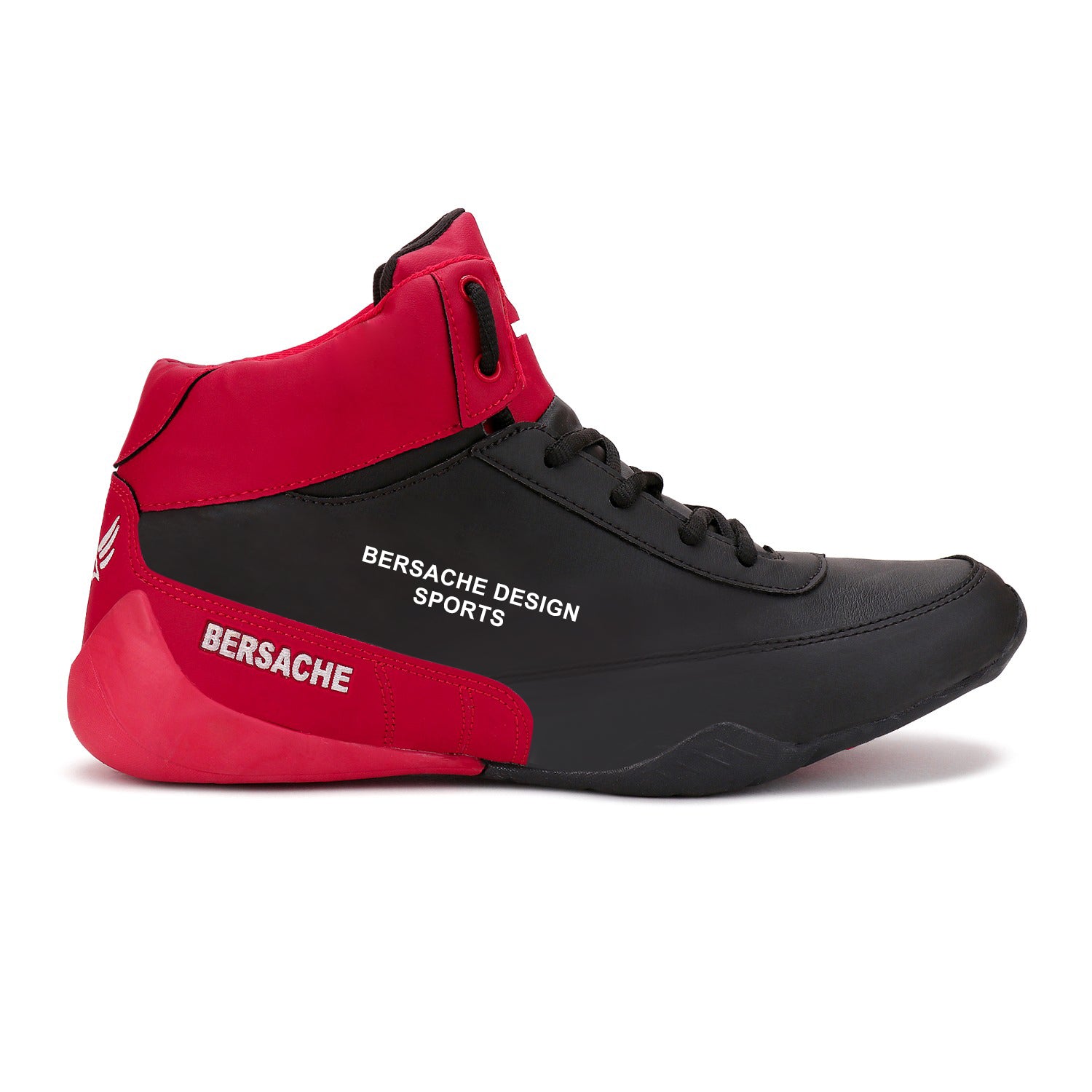 Bersache Lightweight Sports Running Shoes For Men Red-9015.