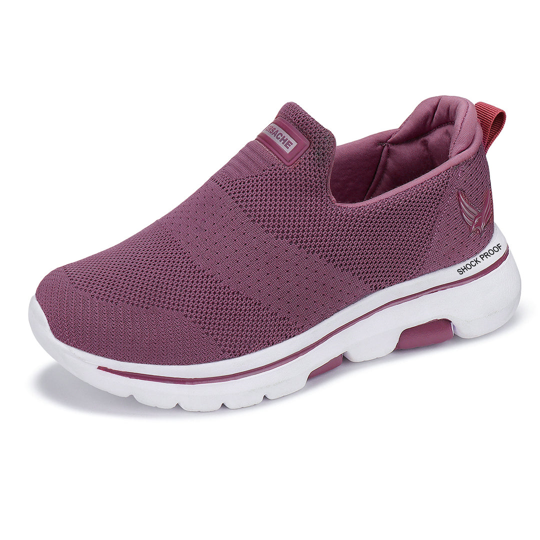 Bersache Lightweight Sports Running Shoes For Women Purple-7058