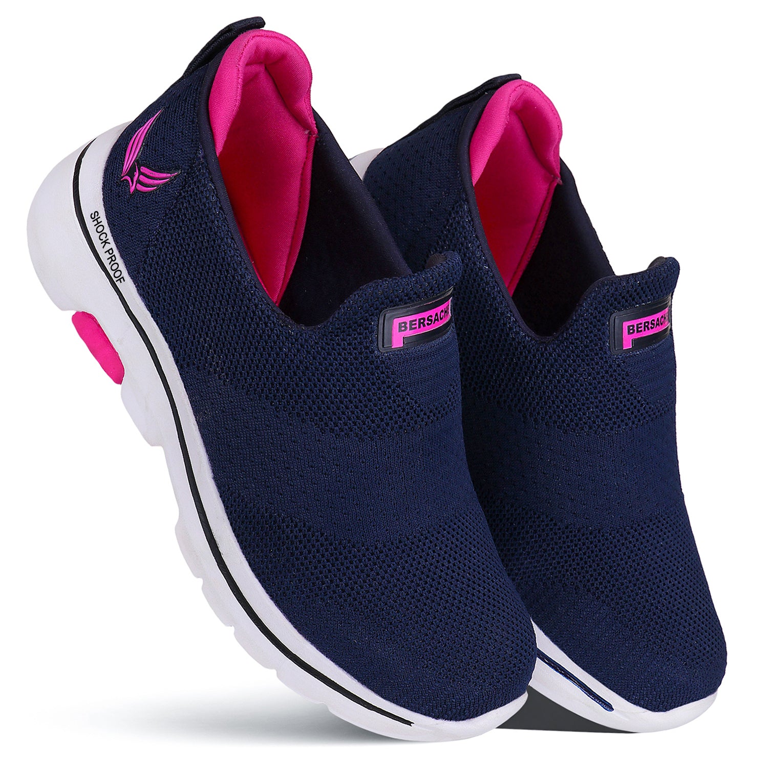 Bersache Casual Shoes For Women (Navy Blue) - 7059