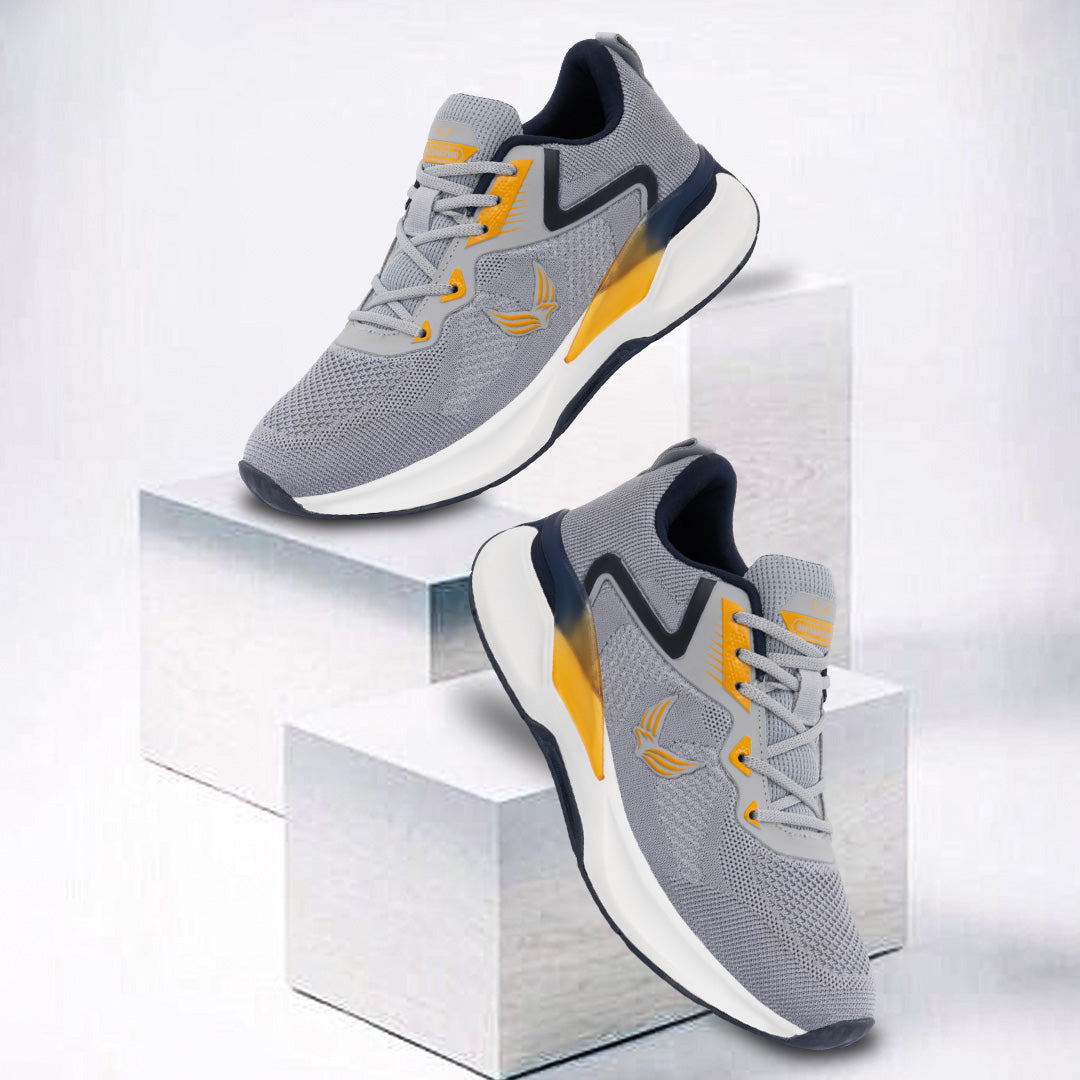 Bersache Sneaker, Loafers ,Casual With Extra Comfort Sneakers For Mens (9203-Grey)