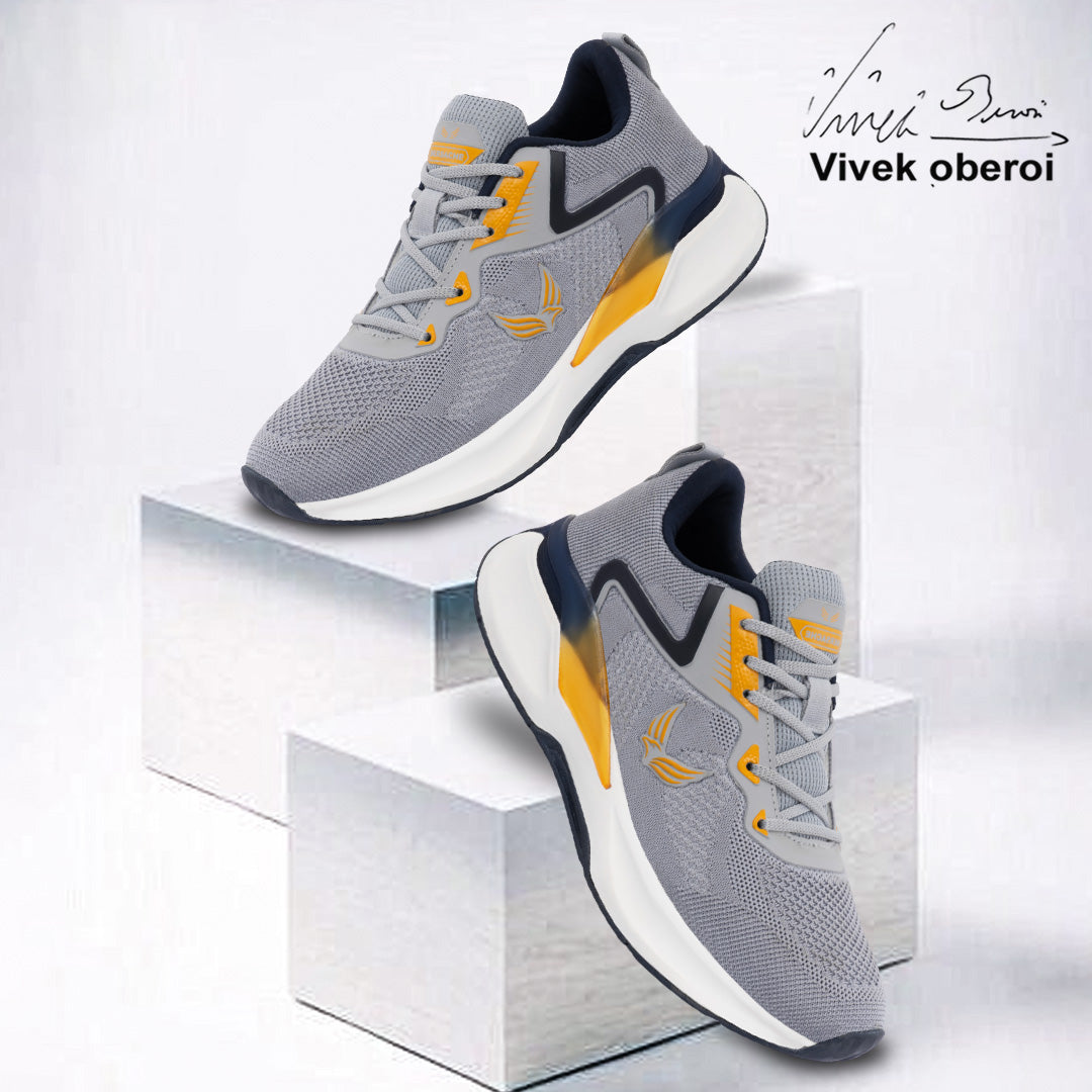 Bersache Sneaker, Loafers ,Casual With Extra Comfort Sneakers For Mens (9203-Grey).