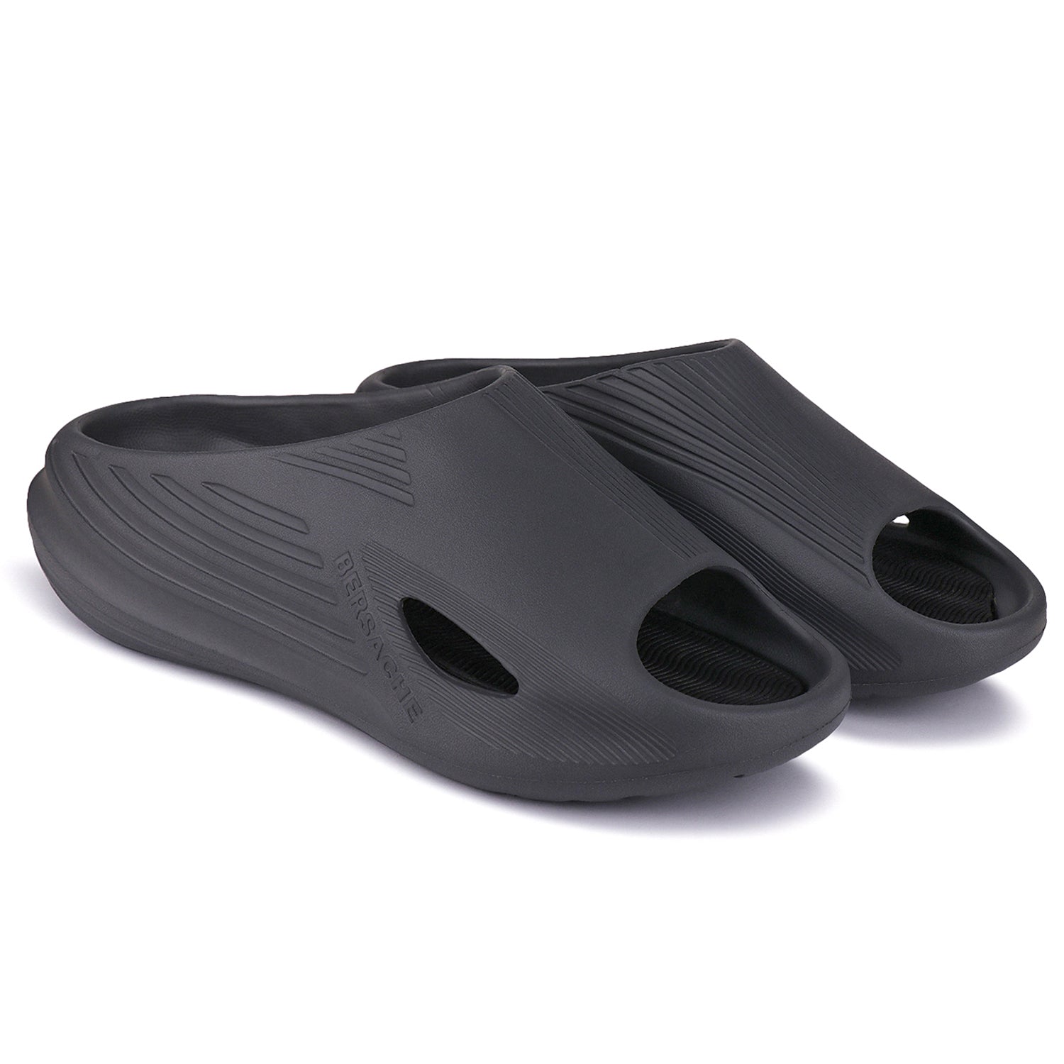 Bersache Extra Soft Classic Casual with Regular wear with Ultra Soft & Flexibility Technology Flip Flop for Men's & Boy's (6149-Grey)