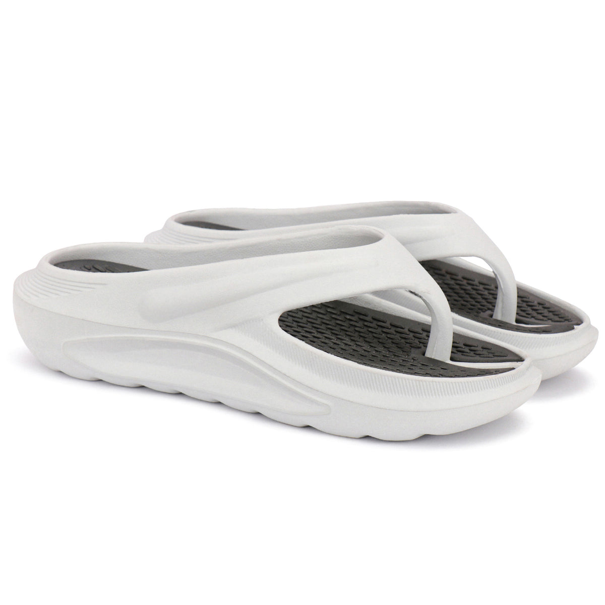 Doctor Bersache Newly Launched Orthopedic Comfort Slippers for Men | Diabetic Friendly | Extra Cushioning | Arch Support | Pain Relief | White DB-101
