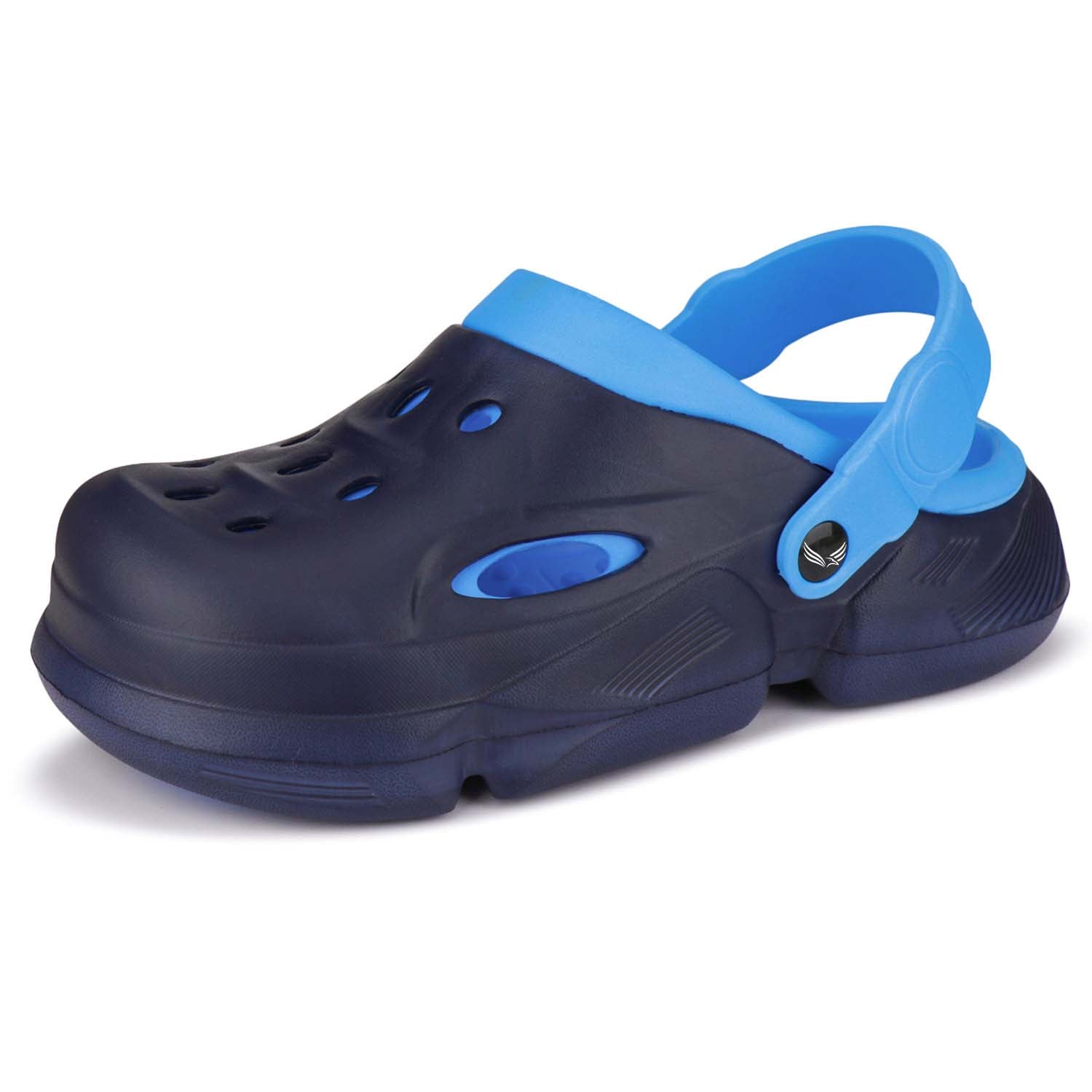Bersache Extra Soft Classic Casual with Regular wear with Ultra Soft & Flexibility Technology Clogs for Men's & Boy's -Blue 6033