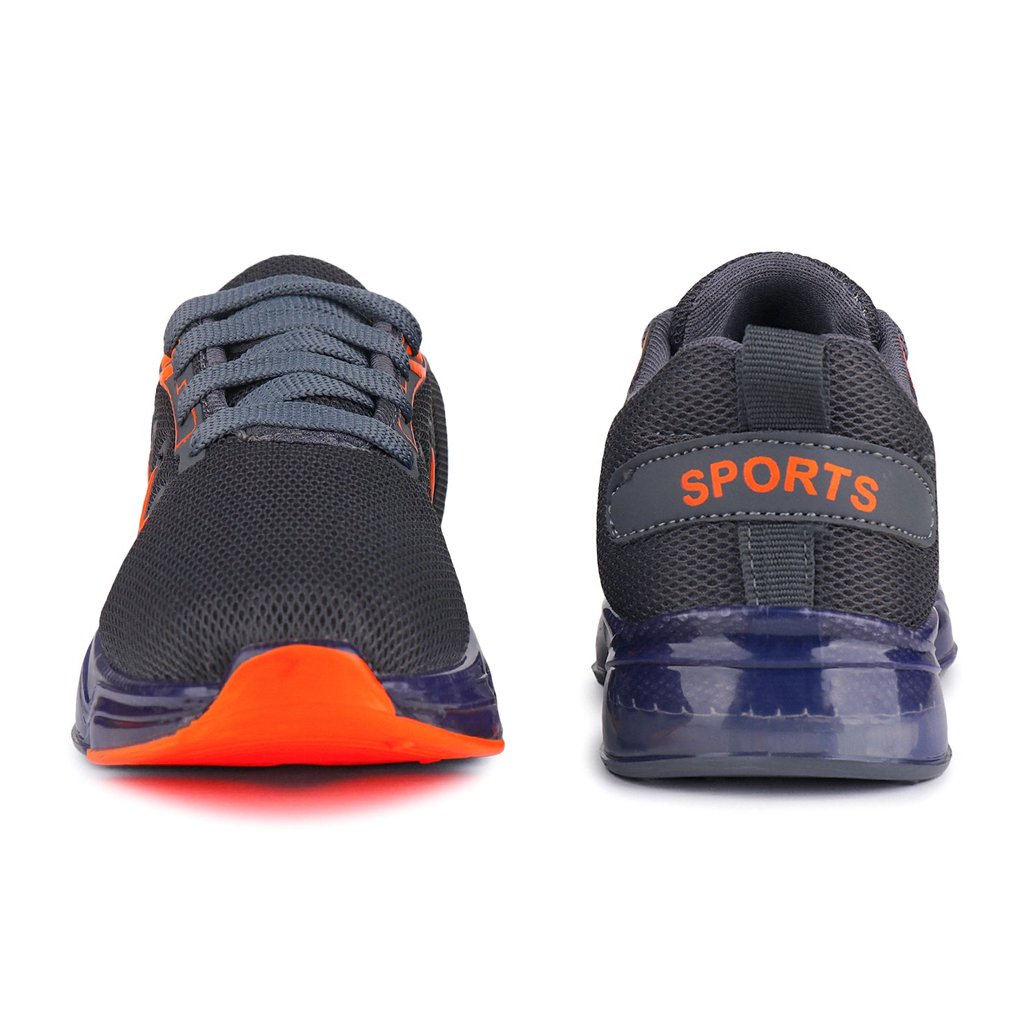 Bersache Casual Sneaker shoe for Kids|Soft Cushioned Insole,Slip-Resistance Casuals For Kids - Orange - 8037.