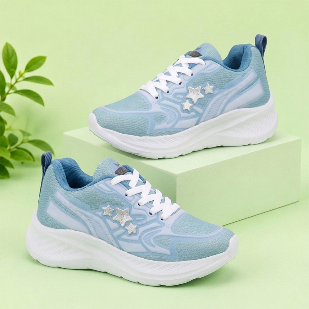 Bersache Casual Sneaker shoe for Women| Soft Cushioned Insole , Slip-Resistance Casuals For Women's-(8174-Blue)