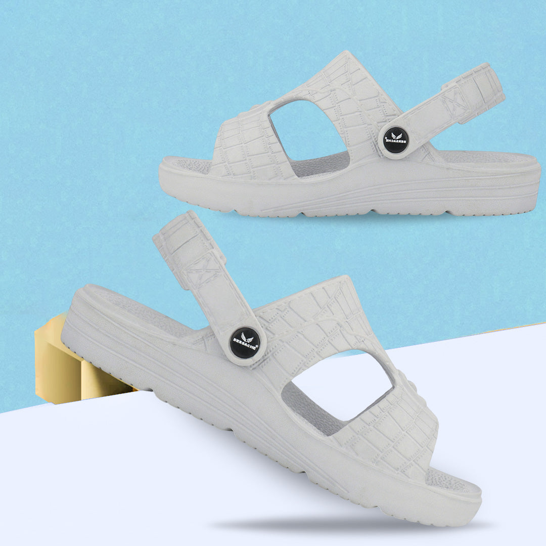 Bersache Extra Soft Classic Casual with Regular wear with Ultra Soft & Flexibility Technology clog For Men's & Boy's-(Grey-6271)