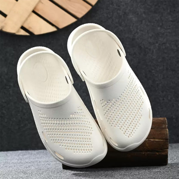 Bersache Extra Soft Classic Casual with Regular wear with Ultra Soft & Flexibility Technology Sandal For Men's & Boy's-(White-6010)