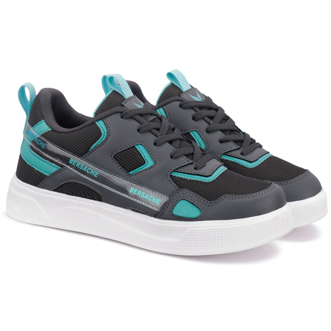 Bersache Premium Sports ,walking,Gym,cricket, Trending Running Shoes For Men's (Black-8127)