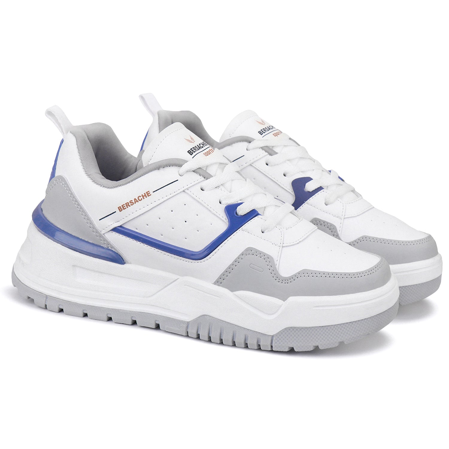Bersache Premium Sports ,walking,Gym,cricket, Trending Running Shoes For Men's (White-9221)