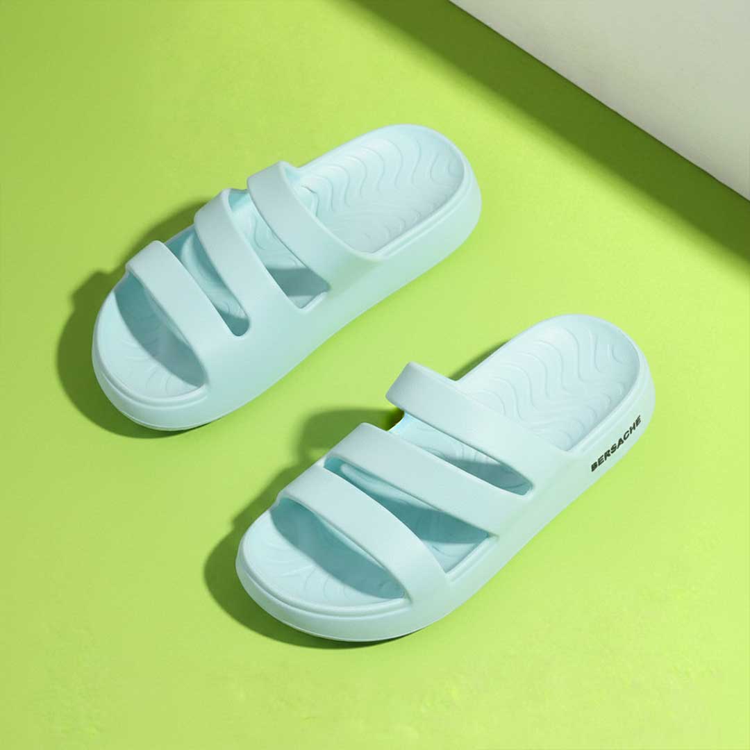 Bersache Extra Soft Classic Casual with Regular wear with Ultra Soft & Flexibility Technology Flip-Flop for Women's-(6309-Blue)