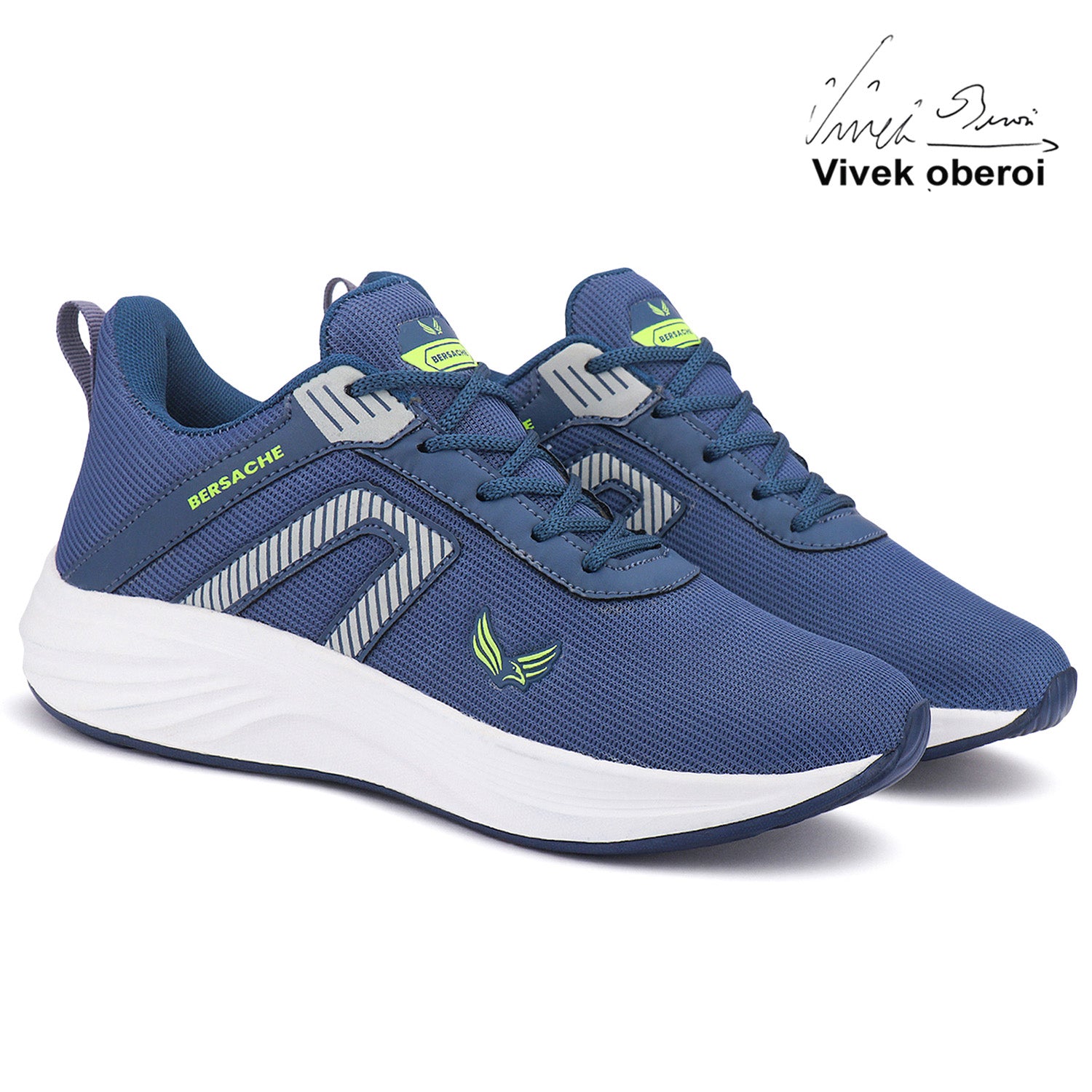 Bersache Premium Sports,Gym, Trending Stylish Running Shoes For Men 8081-Blue