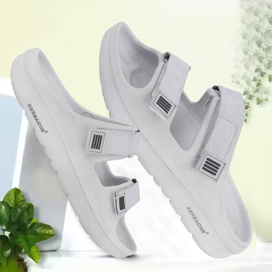 Bersache Extra Soft Classic Casual with Regular wear with Ultra Soft & Flexibility Technology Flipflop For Men's & Boy's-(Grey-6286).