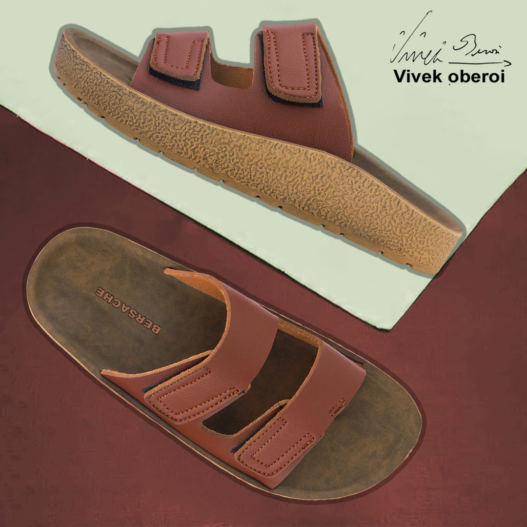 Bersache Extra Soft Classic Casual with Regular wear with Ultra Soft & Flexibility Technology Slipper For Men's & Boy's-Brown-6221