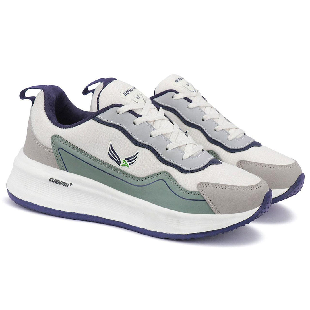 Bersache Casual Sneaker shoe for Men| Soft Cushioned Insole , Slip-Resistance Casuals For Men (Green-8146)