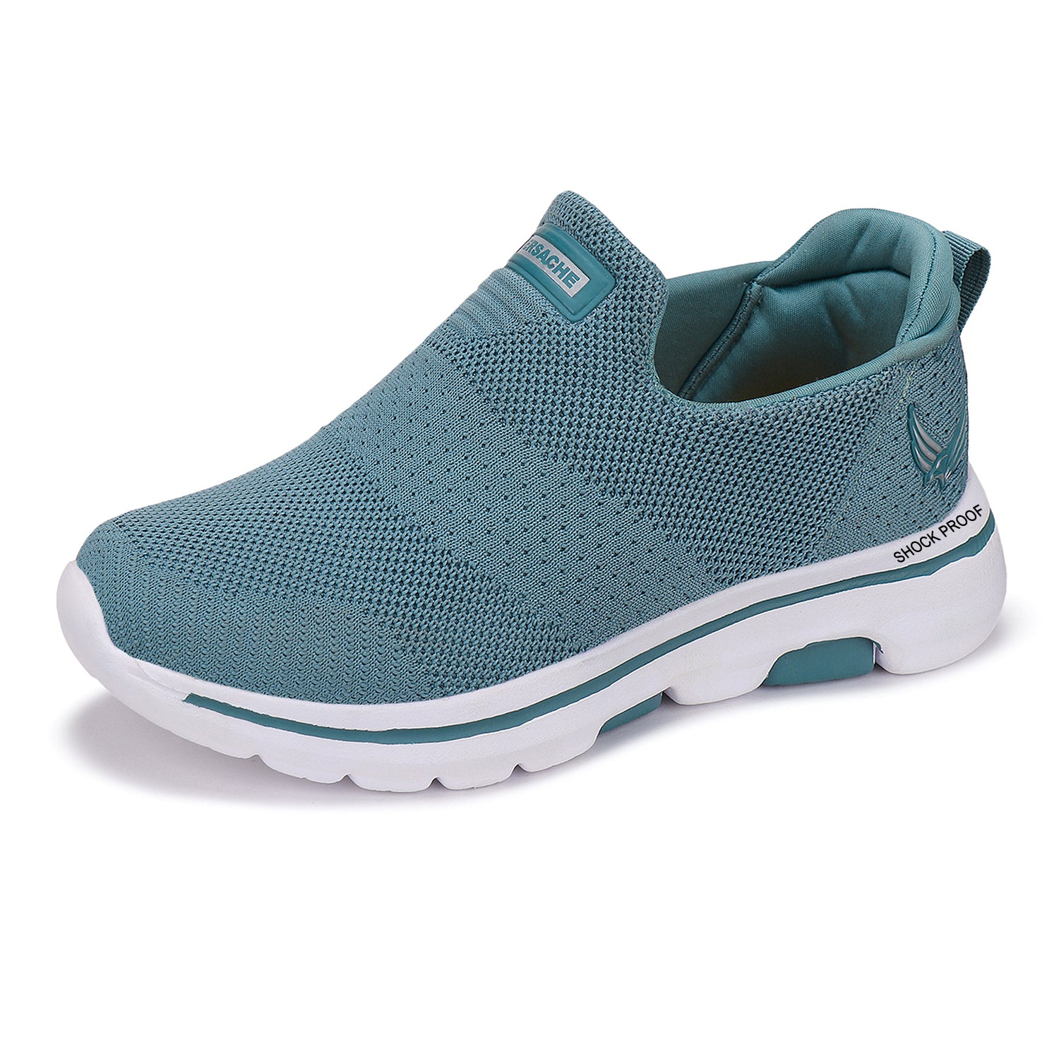 Bersache Lightweight Sports Running Shoes For Women Green- 7057