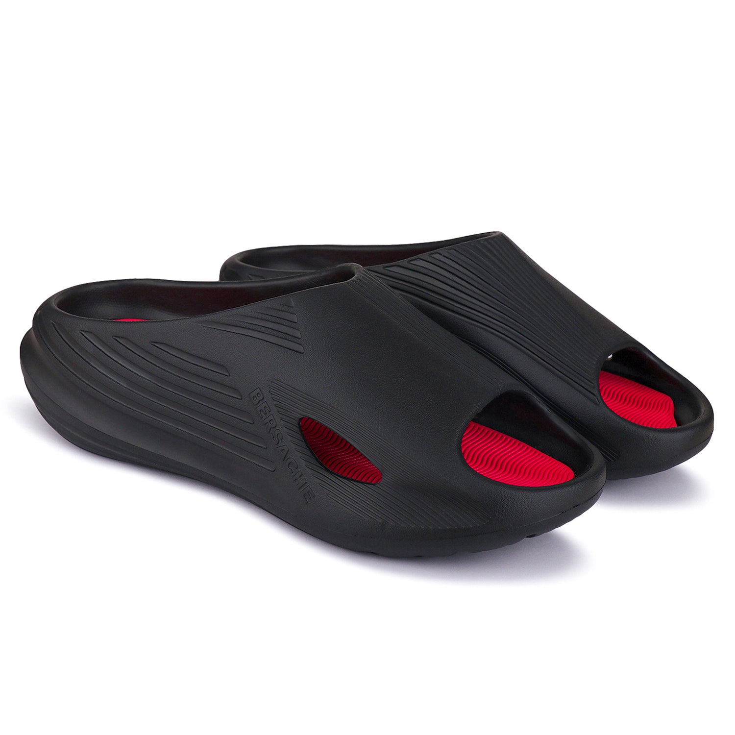 Bersache Extra Soft Classic Casual with Regular wear with Ultra Soft & Flexibility Technology Clog's for Men's & Boy's (6147-Black)