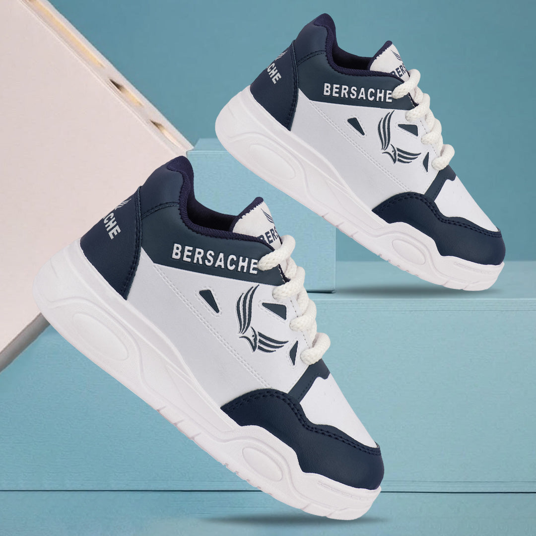 Bersache Premium Sports,walking,Gym,cricket,Trending Running Shoes For Kid's - Blue-6277.