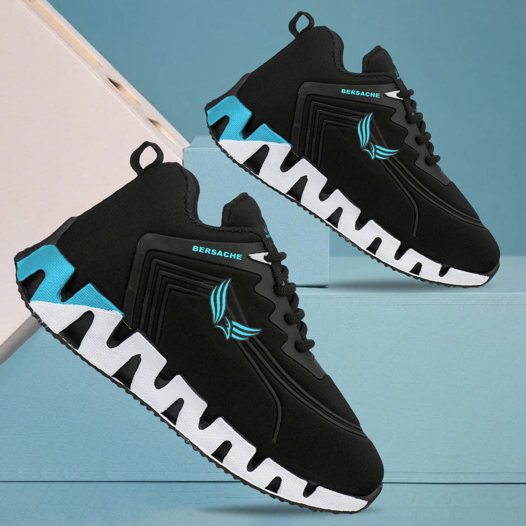 Bersache Premium Sports,walking,Gym,cricket,Trending Running Shoes For Kid's - Blue -8099.
