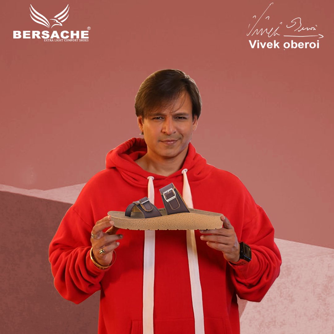 Bersache Extra Soft Classic Casual with Regular wear with Ultra Soft & Flexibility Technology Sandal For men's & boy's-Brown-6224