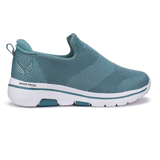 Bersache Lightweight Sports Running Shoes For Women Green- 7057