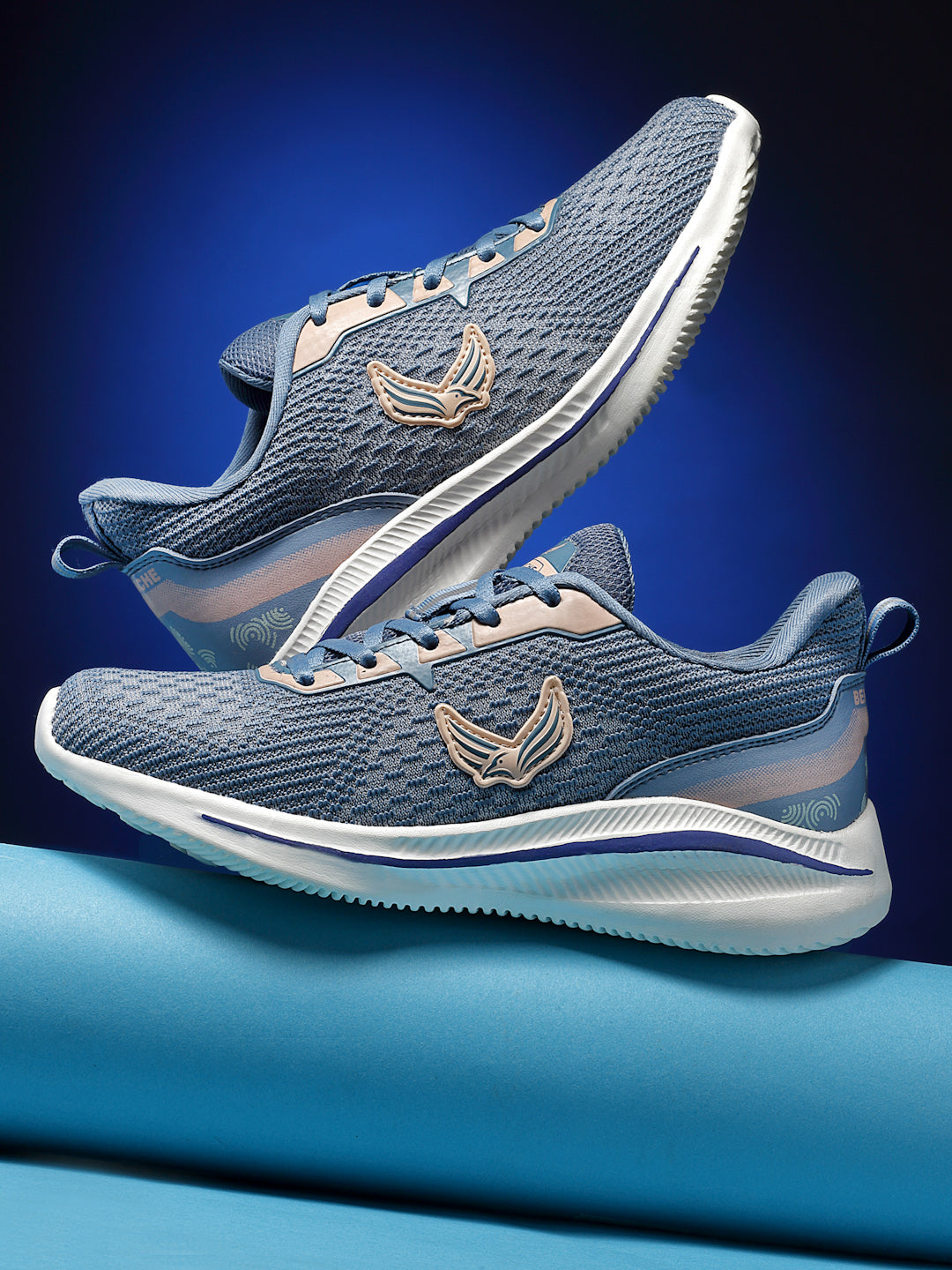Bersache Premium Sports ,Gym, Trending Stylish Running shoes for Women's/GIRL's (9186-Blue)