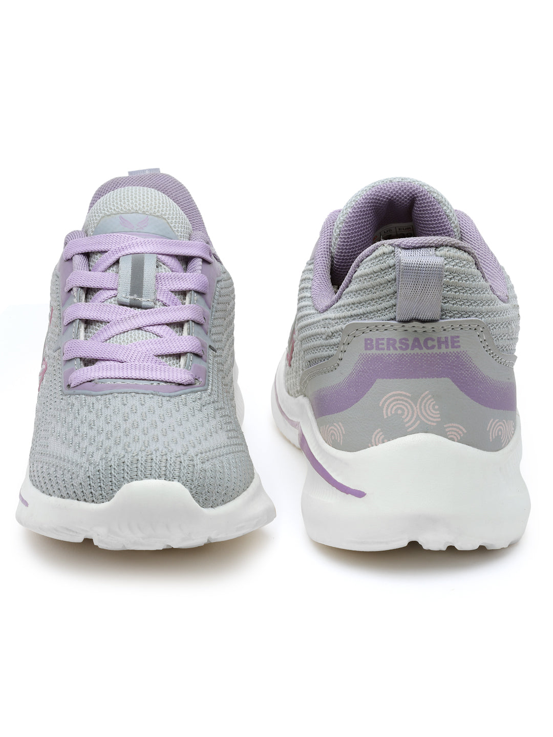 Bersache Premium Sports ,Gym, Trending Stylish Running shoes for Women's/GIRL's (9184-Grey).