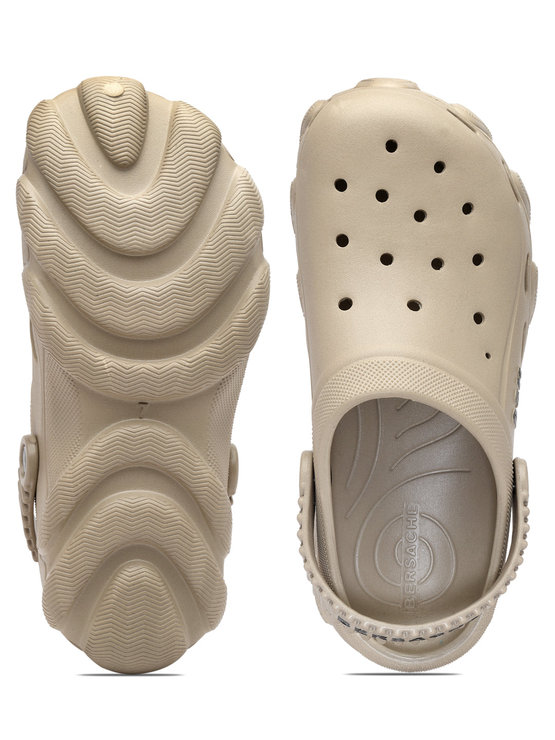 Bersache Extra Soft Classic Casual with Regular wear with Ultra Soft & Flexibility Technology Flip Flop for Men's & Boy's --(Beige) -6089