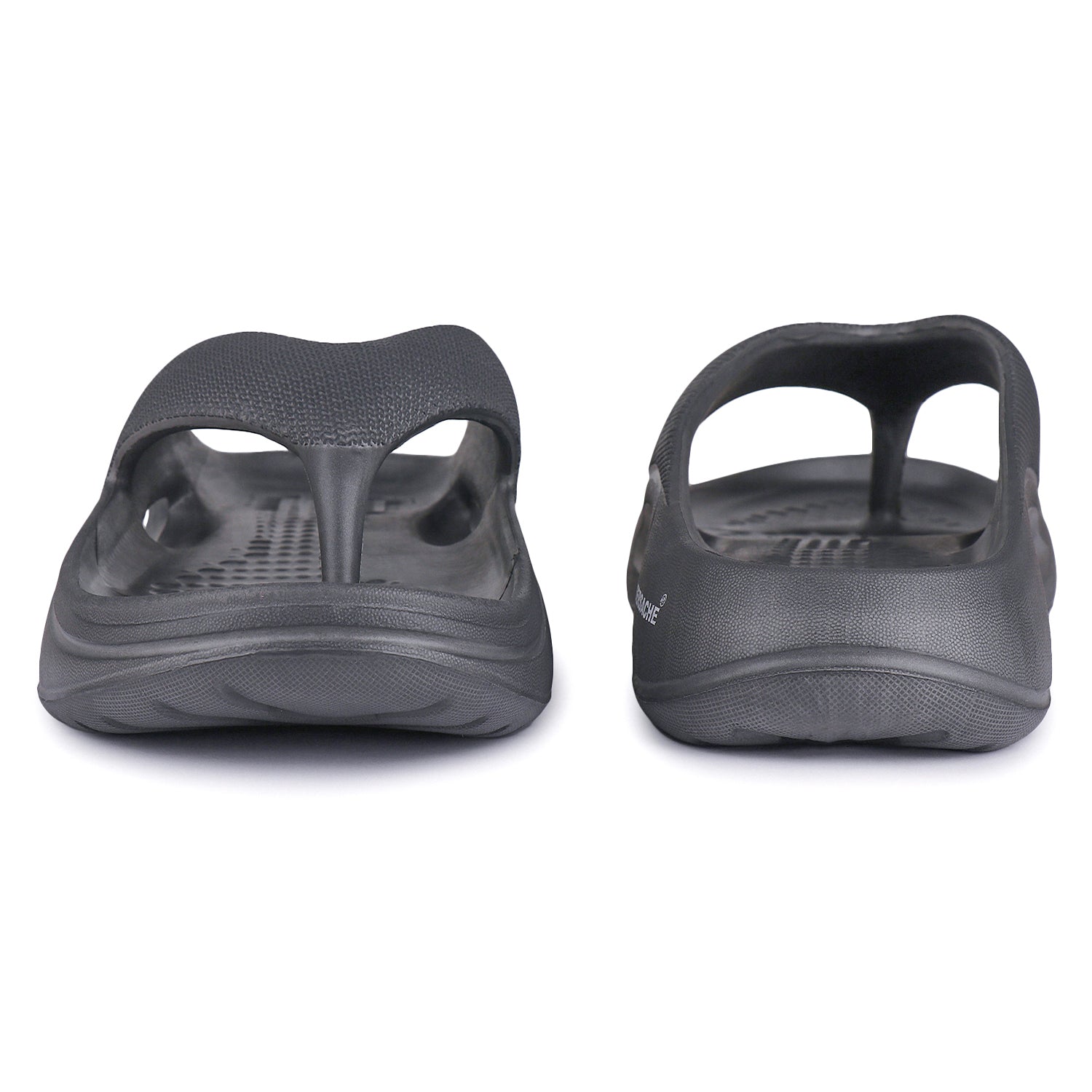 Bersache Extra Soft Classic Casual with Back Strap Regular wear with Ultra Soft & Flexibility Technology Flip-Flop for Men's/ Boy's-Grey 6066