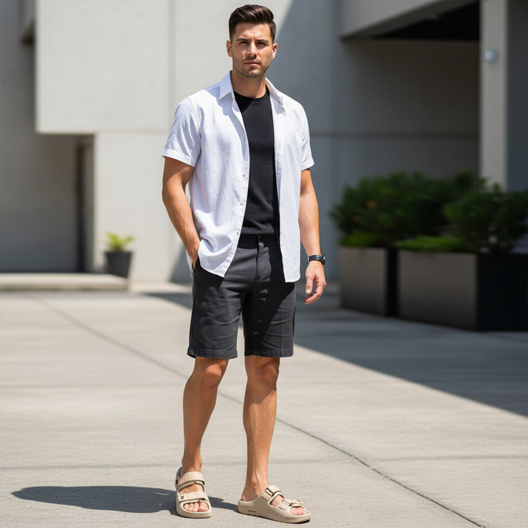 Bersache Extra Soft Classic Casual with Regular wear with Ultra Soft & Flexibility Technology Flipflop For Men's & Boy's-(Beige-6287).