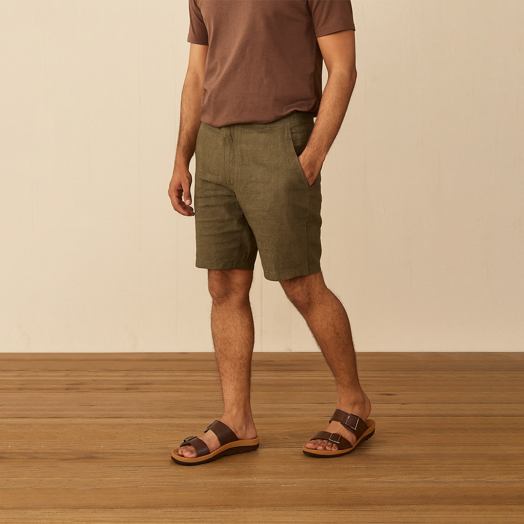 Bersache Extra Soft Classic Casual with Regular wear with Ultra Soft & Flexibility Technology Sandal For Men's & Boy's-Brown-6217
