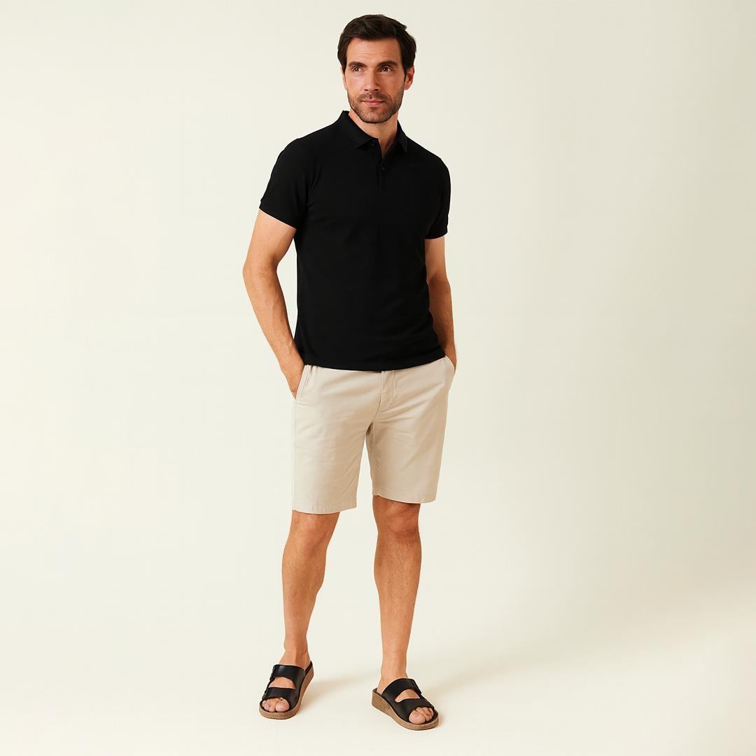 Bersache Extra Soft Classic Casual with Regular wear with Ultra Soft & Flexibility Technology Sandal For Men's & Boy's-Black-6222