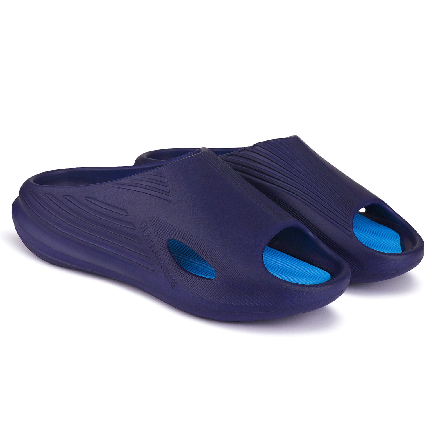Bersache Extra Soft Classic Casual with Regular wear with Ultra Soft & Flexibility Technology Flip Flop for Men's & Boy's (6150-Blue)