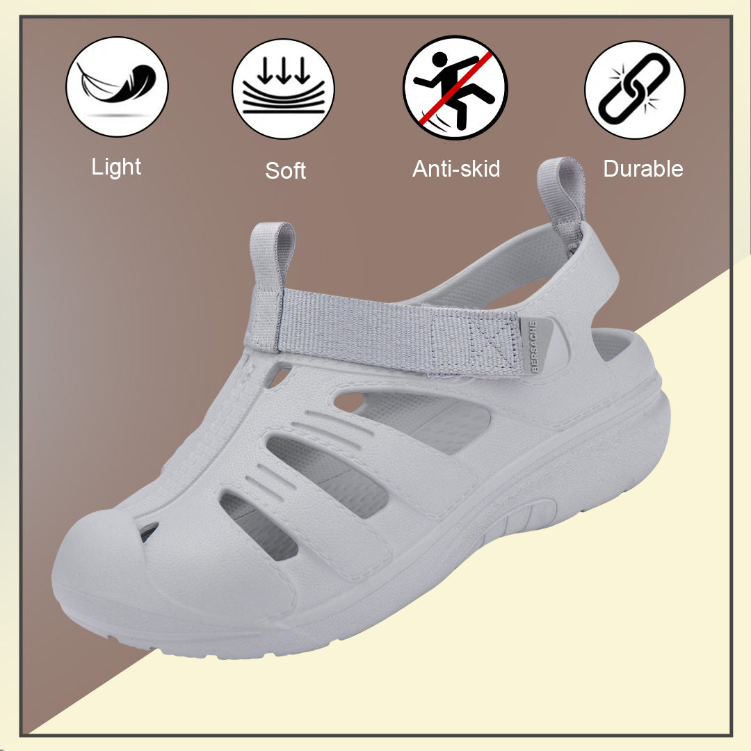 Bersache Extra Soft Classic Casual with Regular wear with Ultra Soft & Flexibility Technology Sandal For men's & boy's-6264-Grey