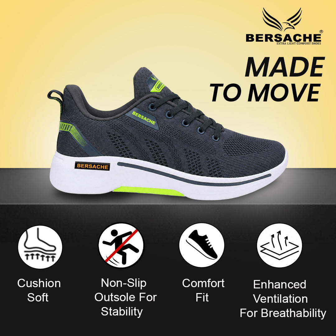 Bersache Lightweight Sports Shoes For Men - 7049