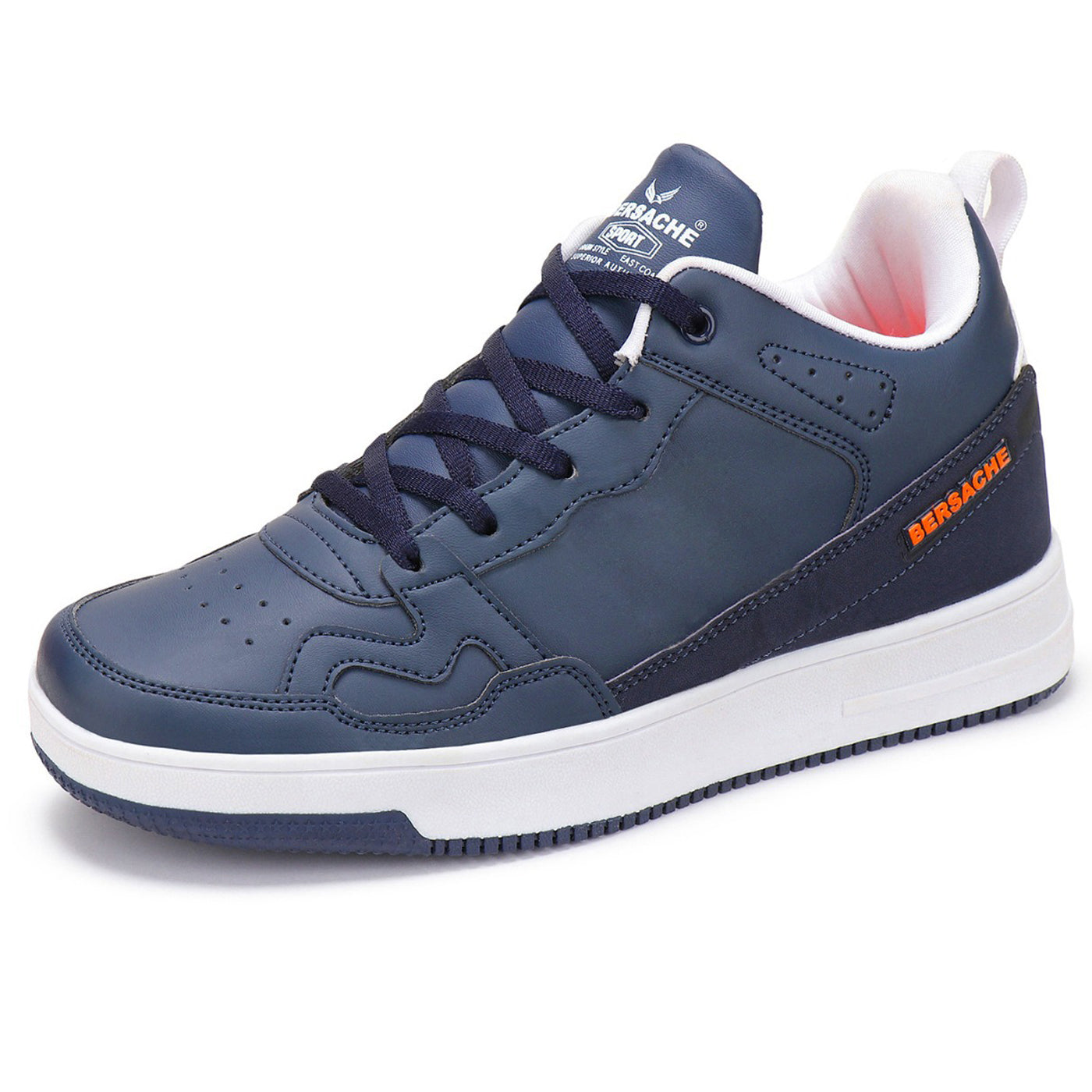 Bersache Lightweight Sports Running Shoes For Men Blue-9055