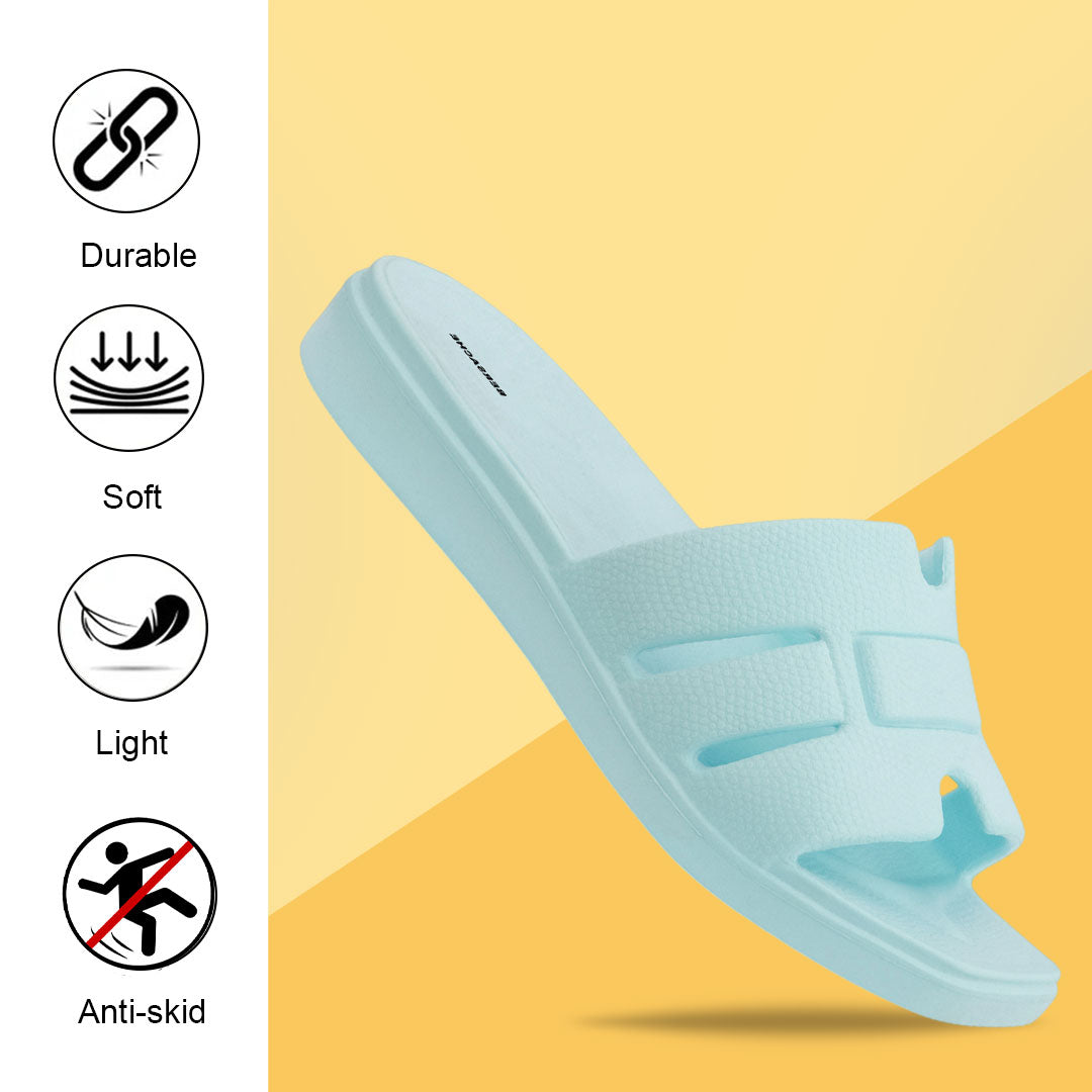 Bersache Extra Soft Classic Casual with Regular wear with Ultra Soft & Flexibility Technology Slipper for Women's-(6300-Blue).