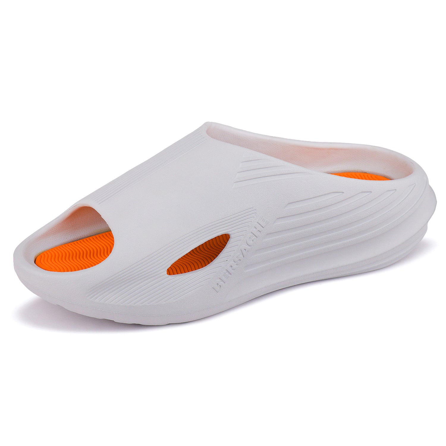 Bersache Extra Soft Classic Casual with Regular wear with Ultra Soft & Flexibility Technology Slipper for Men's & Boy's (6148-White)