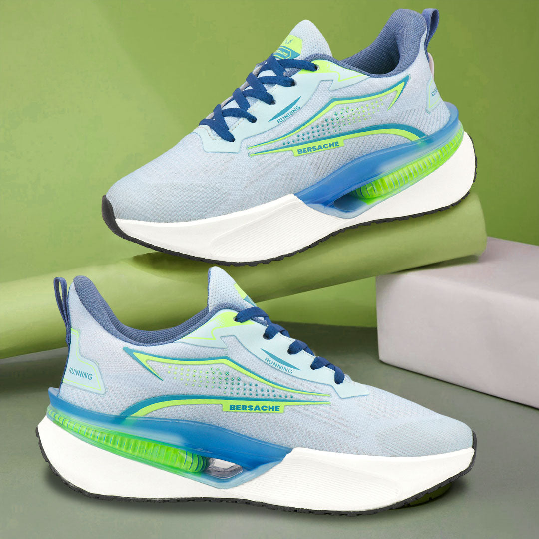 Bersache Premium Sports ,walking,Gym,cricket, Trending Running Shoes For Men's (Grey-9216).