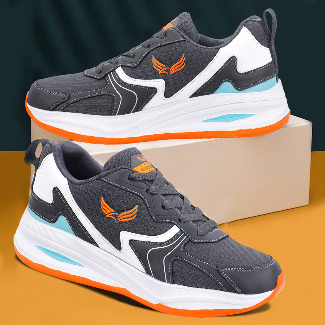 Bersache Premium Sports ,walking,Gym,cricket, Trending Running Shoes For Men's ( Blue-8118)