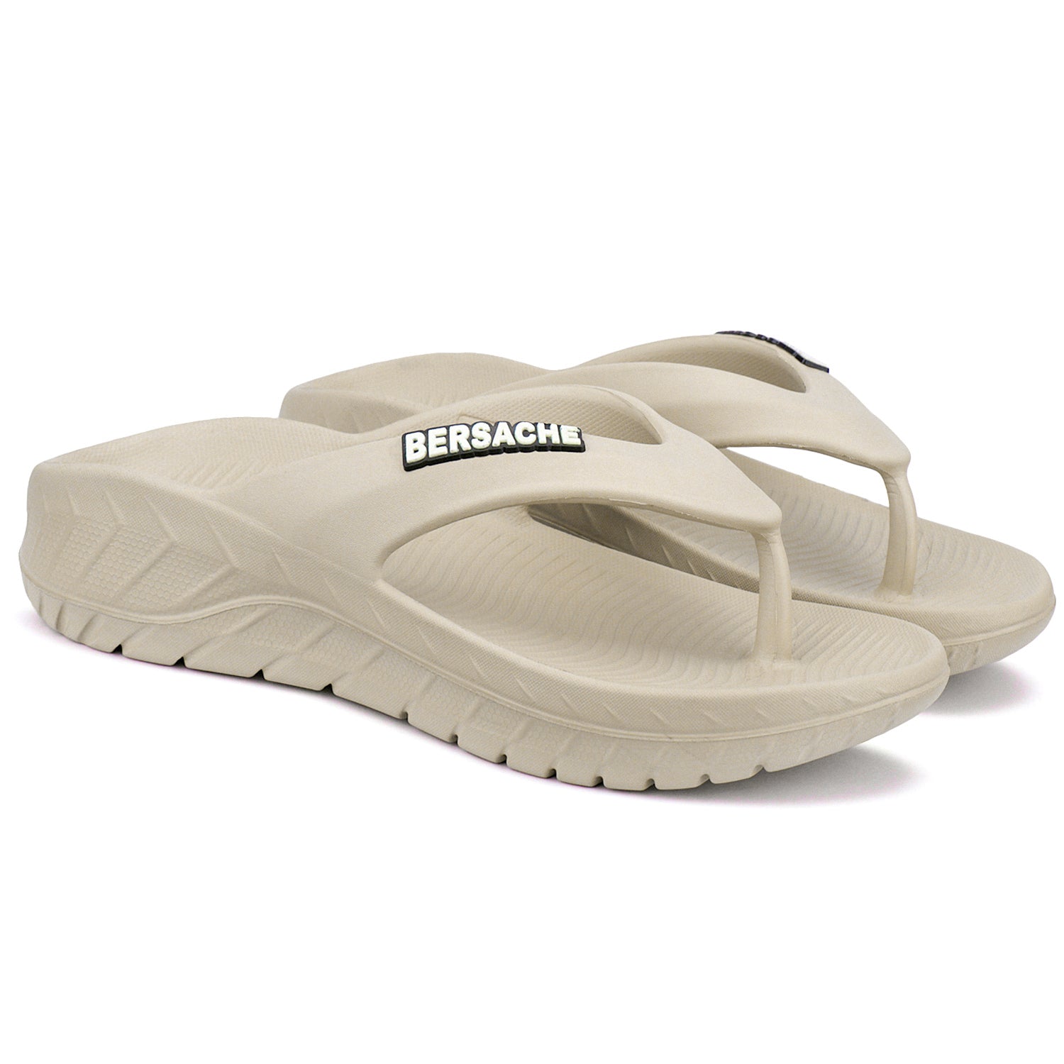 Bersache Extra Soft Classic Casual with Regular wear with Ultra Soft & Flexibility Technology Sandal For men's & boy's-Beige-6256
