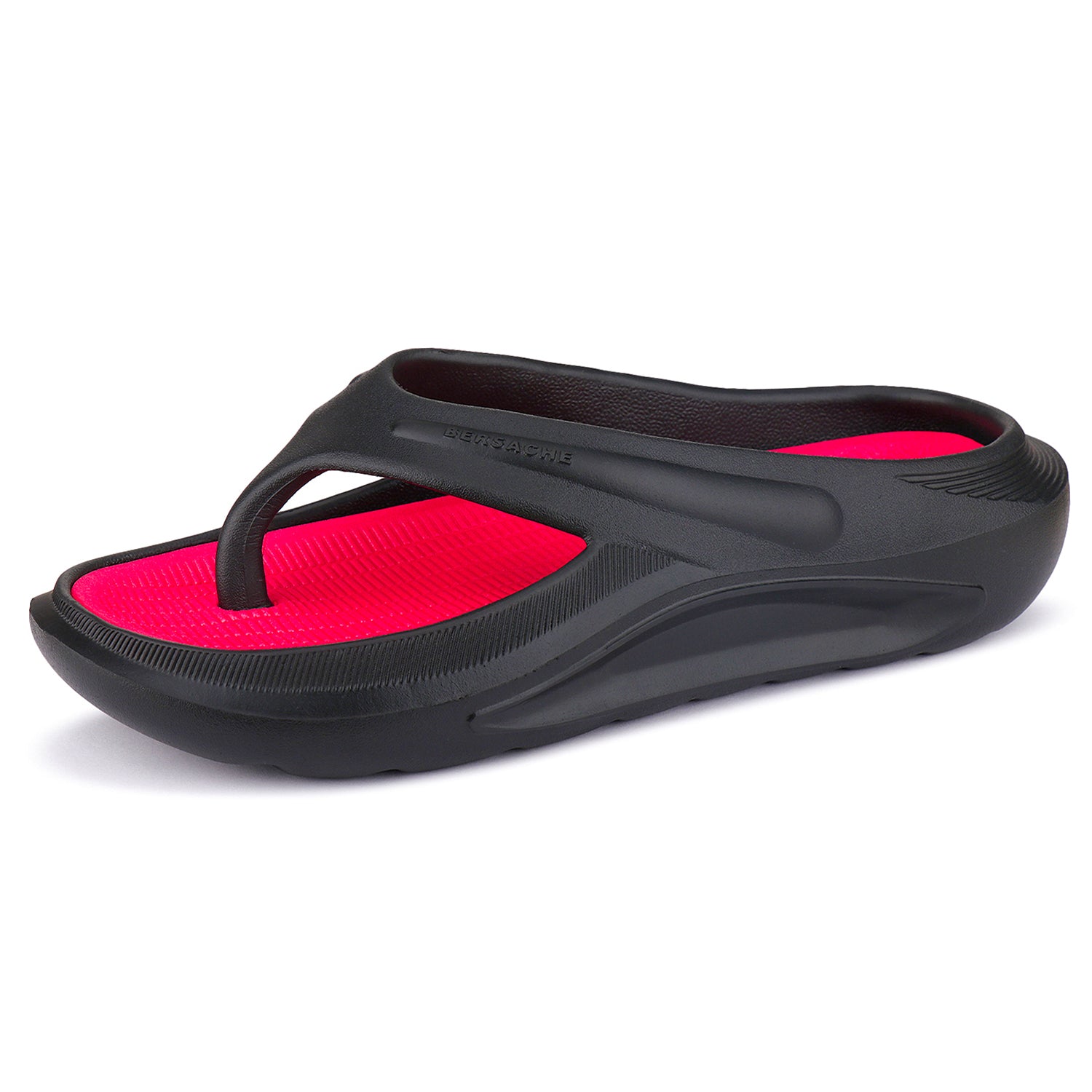 Bersache Extra Soft Classic Casual with Regular wear with Ultra Soft & Flexibility Technology Flip Flop for Men's & Boy's (6176-Red)
