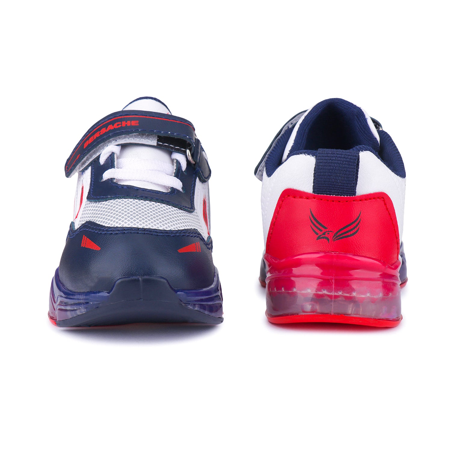 Bersache Premium Sports,walking,Gym,cricket,Trending Running Shoes For Kid's - Red -8040.