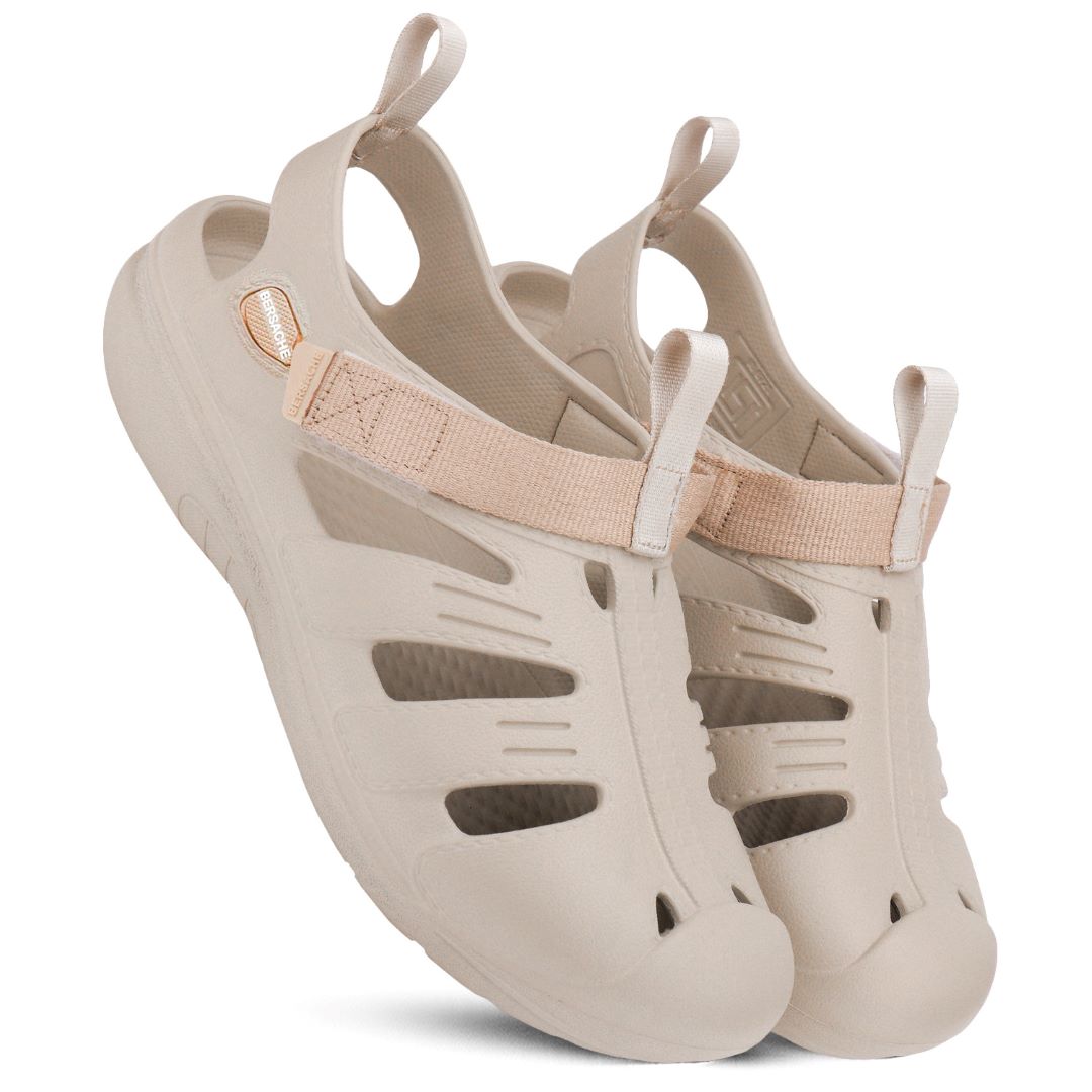 Bersache Extra Soft Classic Casual with Regular wear with Ultra Soft & Flexibility Technology Flip Flop for Men's & Boy's (6263-Beige)