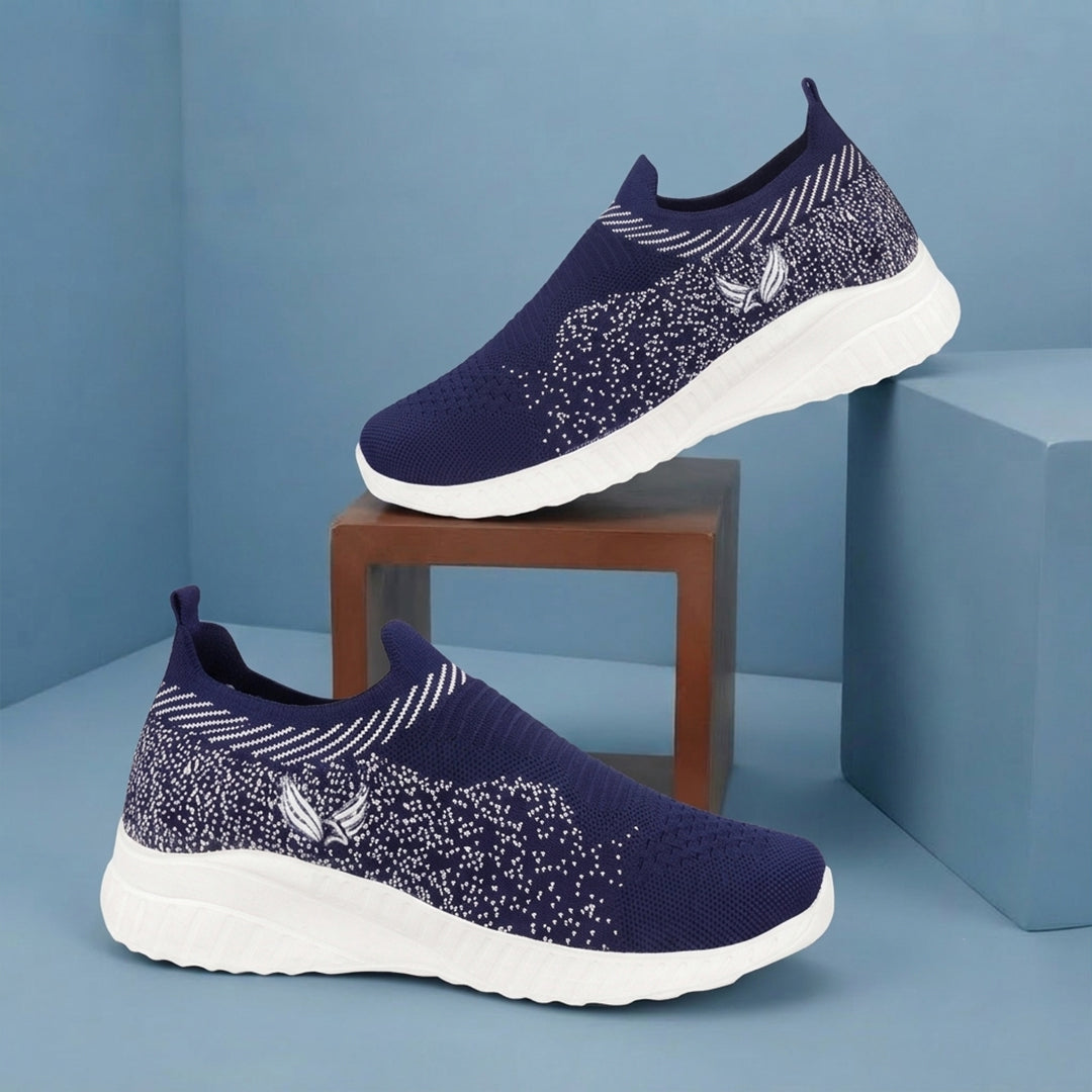 Bersache Casual Sneaker shoe for Women| Soft Cushioned Insole , Slip-Resistance Casuals For Women's-(8171-Blue).