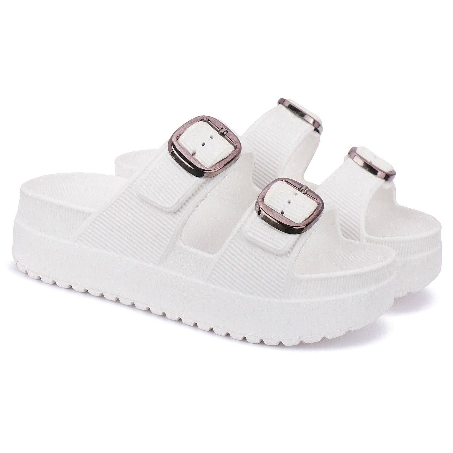 Bersache Extra Soft Classic Casual with Regular wear with Ultra Soft & Flexibility Technology Flip-Flop for Women's-(6294-White)