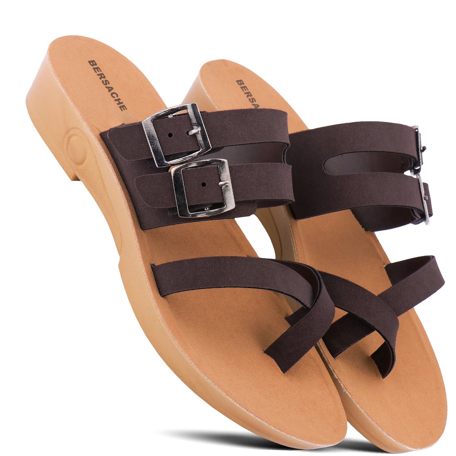 Bersache Extra Soft Classic Casual with Regular wear with Ultra Soft & Flexibility Technology Flip Flop For women's/Girl's-(Black-6239)